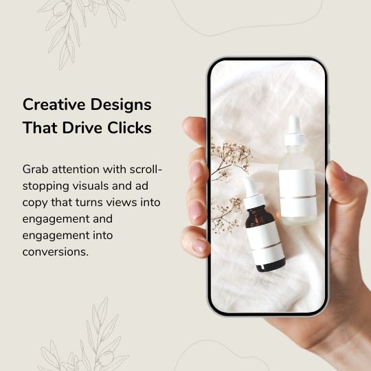 Creative design that drive clicks